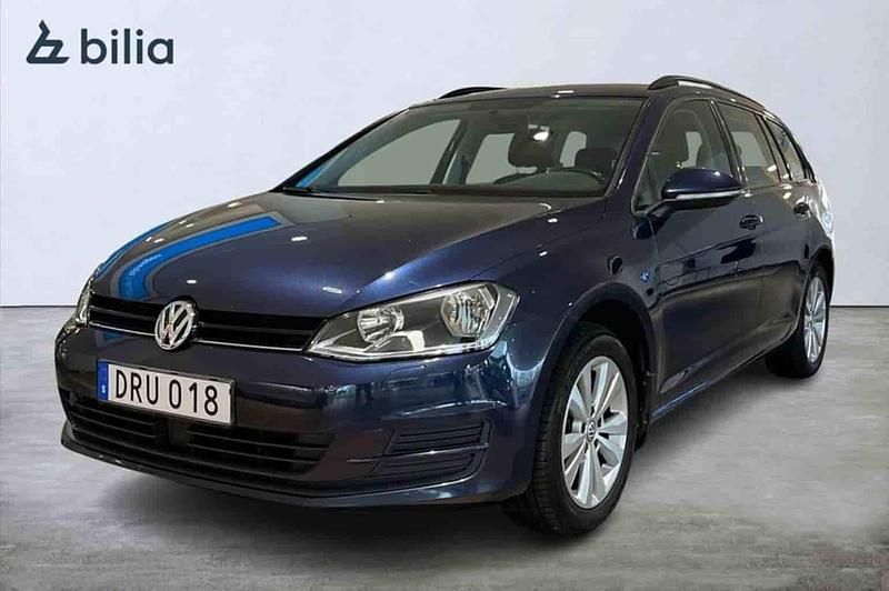 Blå Begagnad 2016 VW Golf VII Kombi | 124 500 kr (Marknadspris) - Bild 1/1