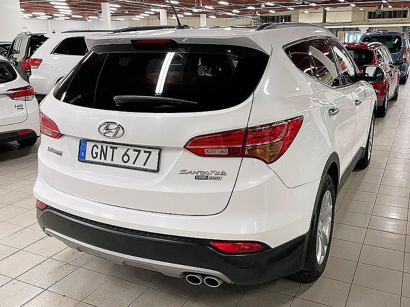 Begagnad Hyundai Santa Fe Premium 198 HK (145 kW) 2014 Vit SUV