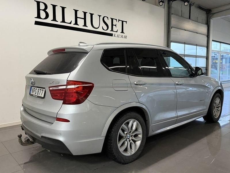 Begagnad BMW X3 M Sport 190 HK (139 kW) 2014 Silver SUV