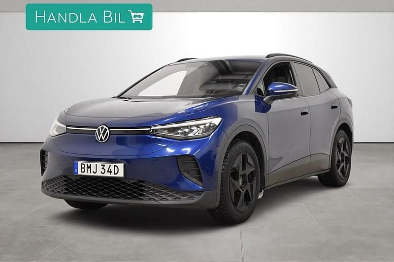 Blå Begagnad 2021 VW ID.4 Pro Performance SUV | 254 700 kr (Marknadspris) - Bild 1/4