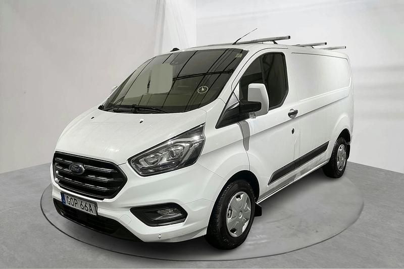 Vit Begagnad 2019 Ford Transit Custom | 129 000 kr (Superpris) - Bild 1/4