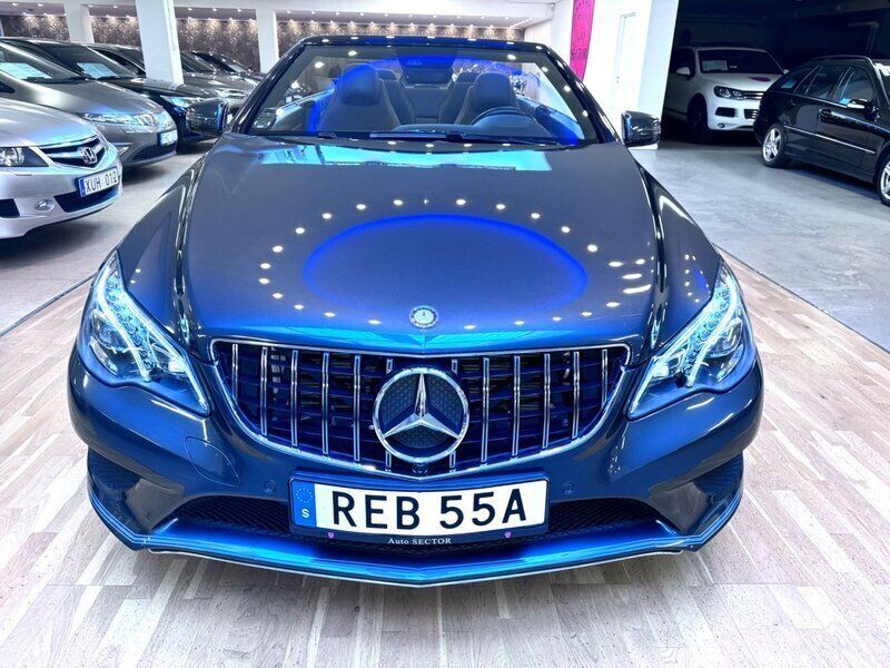 Begagnad Mercedes E200 Avantgarde 184 HK (135 kW) 2014 Mörkgrå Cab