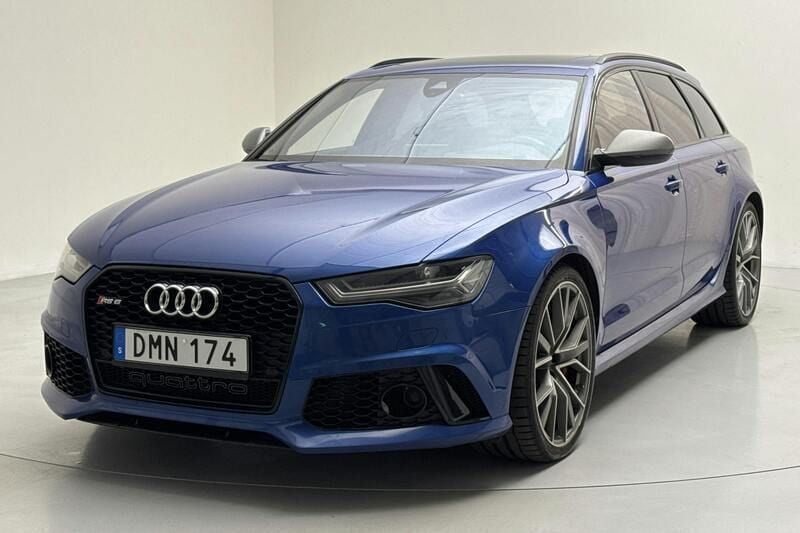 Blå Begagnad 2017 Audi RS6 Sedan | 520 000 kr - Bild 1/4