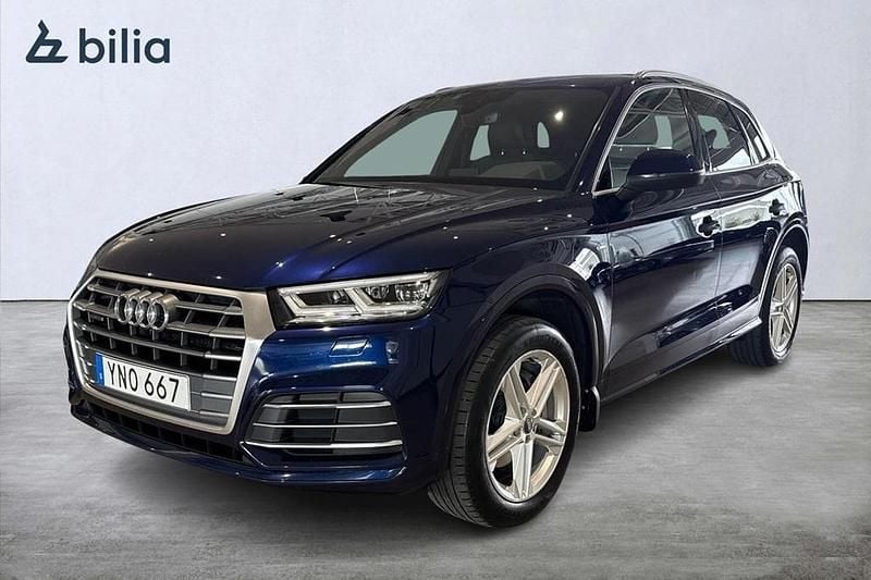 Blå Begagnad 2017 Audi Q5 S-Line SUV | 219 000 kr (Marknadspris) - Bild 1/3