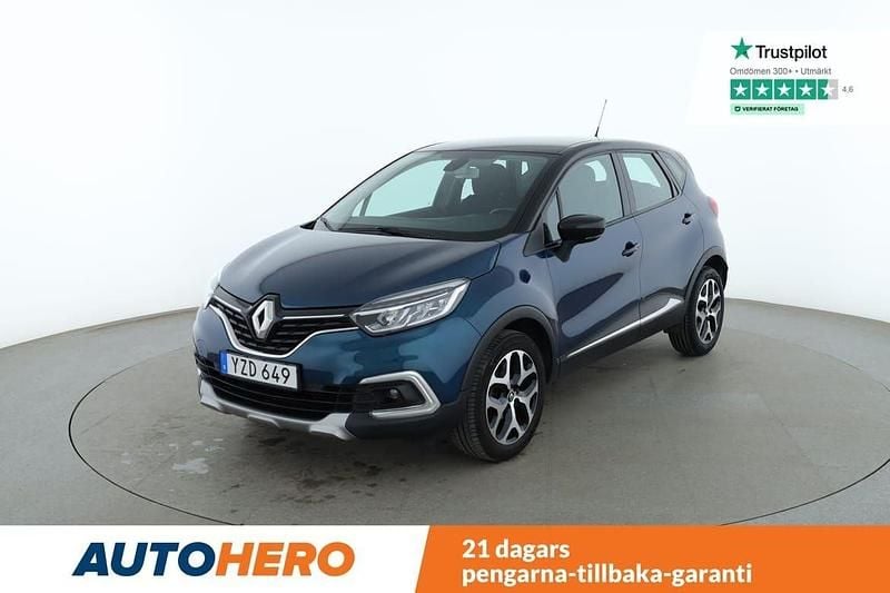 Svart Begagnad 2017 Renault Captur Zen SUV | 124 000 kr (Marknadspris) - Bild 1/4