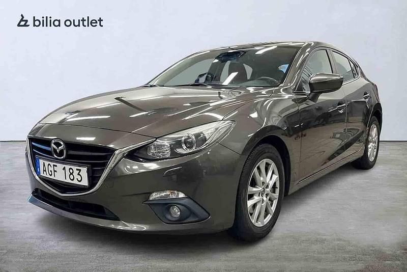 Brun Begagnad 2014 Mazda 3 Inclusive Halvkombi | 109 900 kr - Bild 1/1
