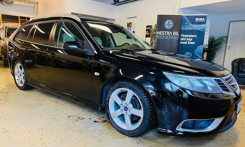 Begagnad Saab 9-3 Aero 175 HK (128 kW) 2008 Svart Kombi