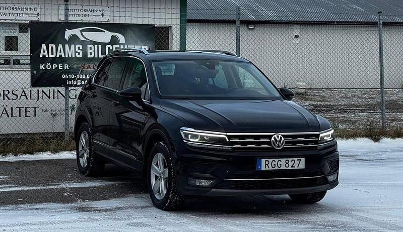 Begagnad VW Tiguan GT 190 HK (139 kW) 2017 Svart SUV
