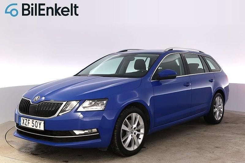 Begagnad Skoda Octavia Style 151 HK (111 kW) 2019 Blå Kombi