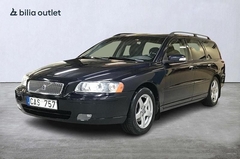 Mörkblå Begagnad 2007 Volvo V70 Kombi | 38 500 kr (Superpris) - Bild 1/3