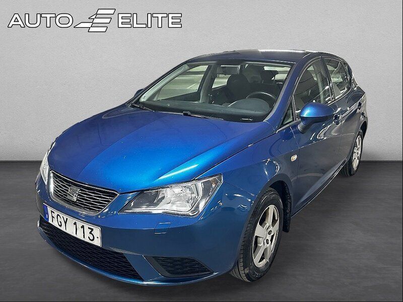 Blå Begagnad 2014 Seat Ibiza Style Halvkombi | 54 800 kr (Bra pris) - Bild 1/4