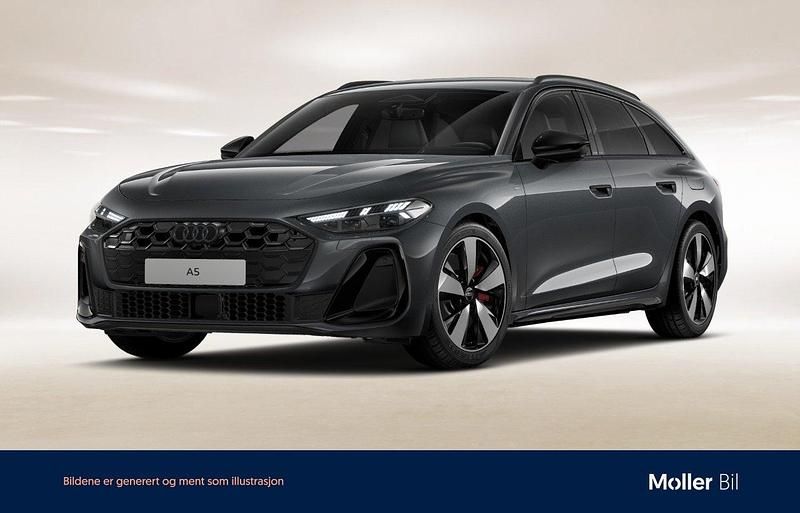 Grå (daytonagrå pärleffekt) Ny 2025 Audi A5 S-Line Kombi | 748 100 kr - Bild 1/4