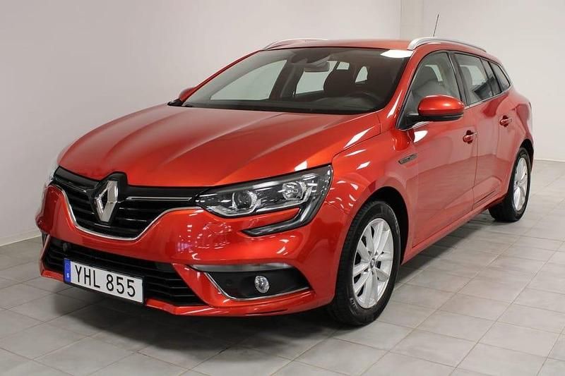 Röd Begagnad 2017 Renault Mégane GrandTour Zen Kombi | 114 900 kr (Marknadspris) - Bild 1/4