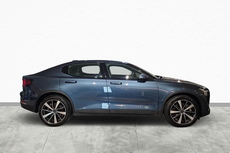 Begagnad Polestar 2 Standard Range Single Motor 200 kW (272 HK) 2021 Blå Halvkombi