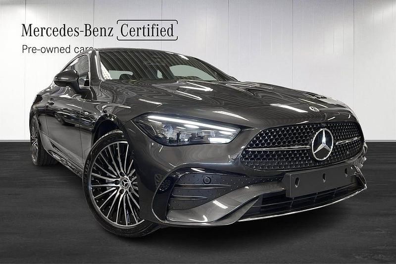 Begagnad Mercedes CLE300 AMG Line Premium Plus 313 HK (230 kW) 2025 Grå Sportkupé
