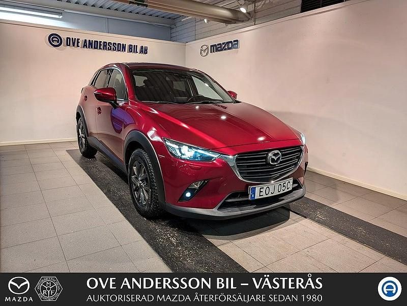 Begagnad Mazda CX-3 Vision 121 HK (88 kW) 2019 Röd SUV