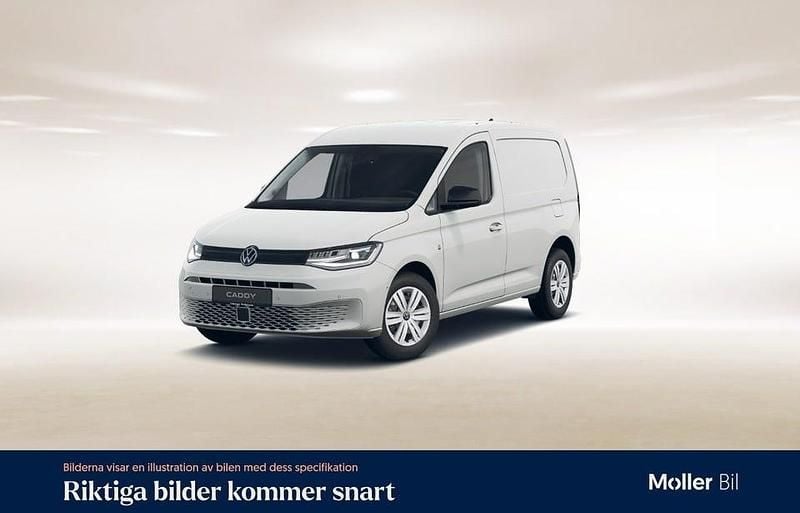 Vit Ny 2025 VW Caddy Minibuss | 354 000 kr (Bra pris) - Bild 1/4