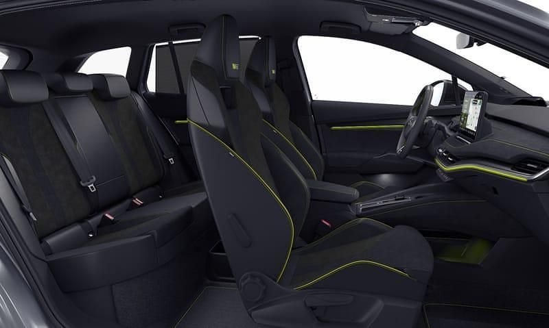 Grå Ny 2026 Skoda Enyaq iV RS SUV | 664 900 kr (Lite dyr) - Bild 1/1
