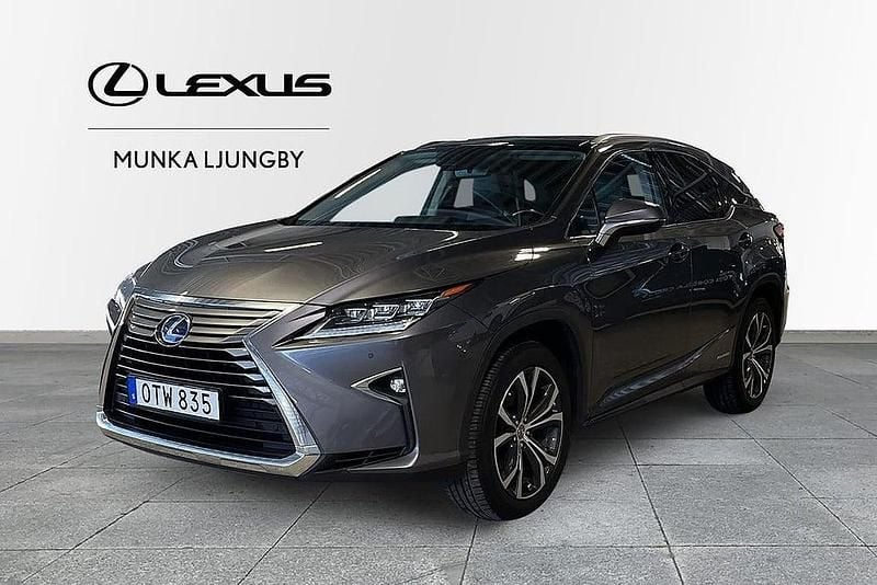 Grå Begagnad 2018 Lexus RX450h Executive Line SUV | 359 900 kr (Bra pris) - Bild 1/4