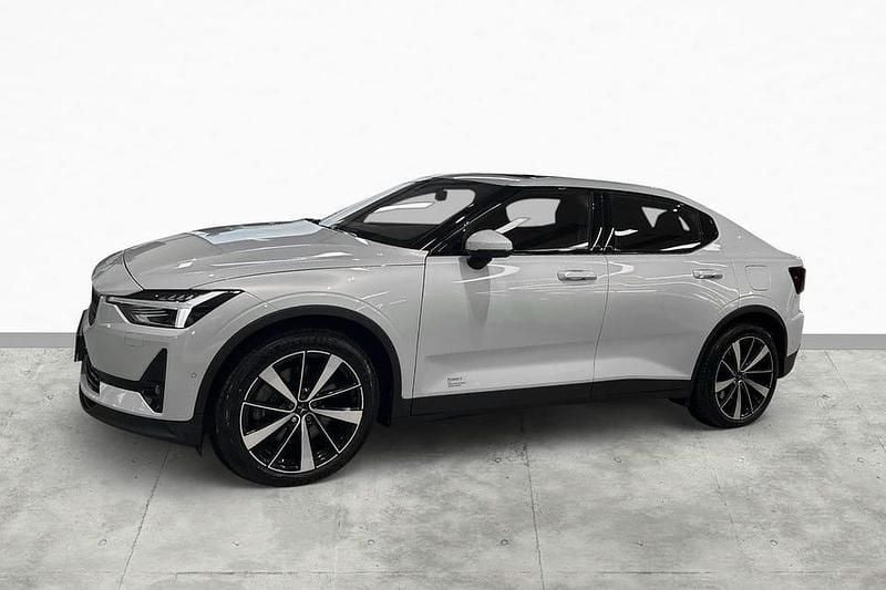 Begagnad Polestar 2 Long Range Dual motor 309 kW (421 HK) 2020 Silver Halvkombi