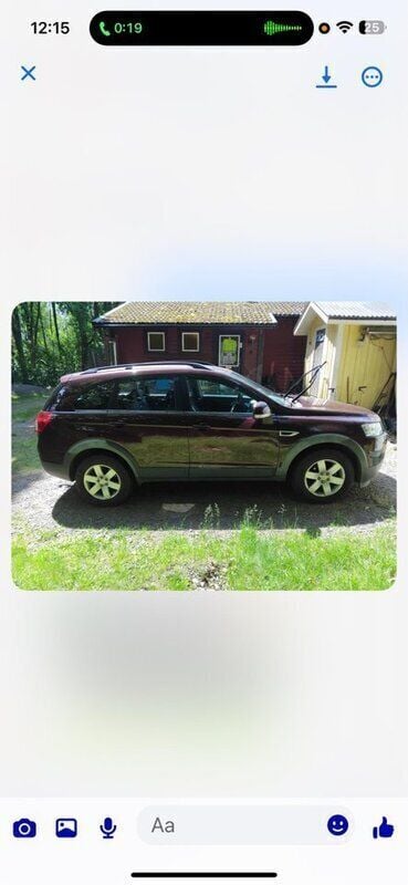 Röd Begagnad 2011 Chevrolet Captiva SUV | 50 000 kr - Bild 1/1