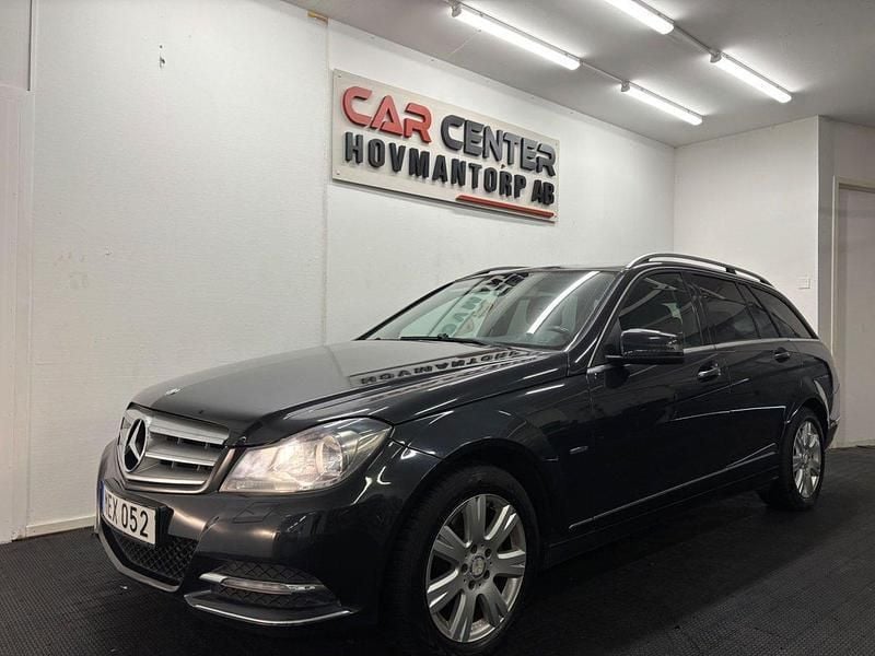 Svart Begagnad 2011 Mercedes C220 Avantgarde Kombi | 129 900 kr (Marknadspris) - Bild 1/4