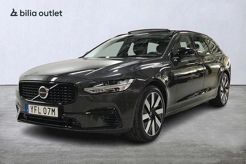 Grå Begagnad 2024 Volvo V90 Plus Kombi | 479 900 kr (Marknadspris) - Bild 1/3