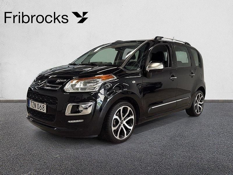 Svart Begagnad 2014 Citroën C3 Picasso Minibuss | 99 900 kr - Bild 1/4