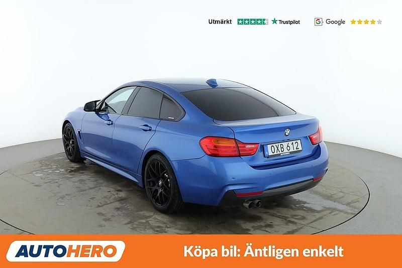 Begagnad BMW 428 Gran Coupé M Sport 248 HK (182 kW) 2015 Blå Sportkupé