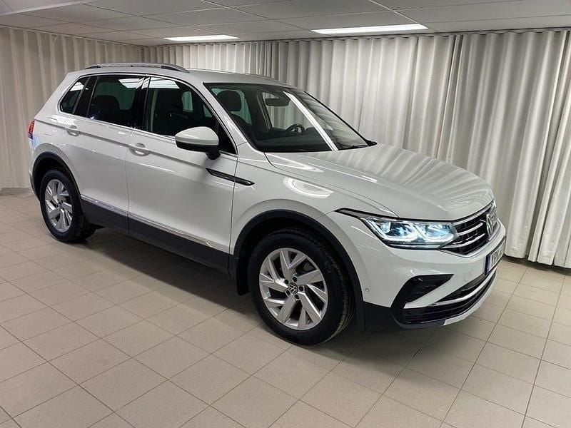 Begagnad VW Tiguan 190 HK (139 kW) 2021 Vit SUV