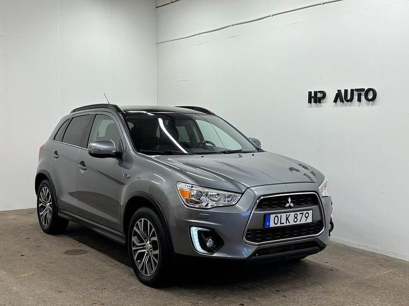Grå Begagnad 2015 Mitsubishi ASX SUV | 119 900 kr (Marknadspris) - Bild 1/4