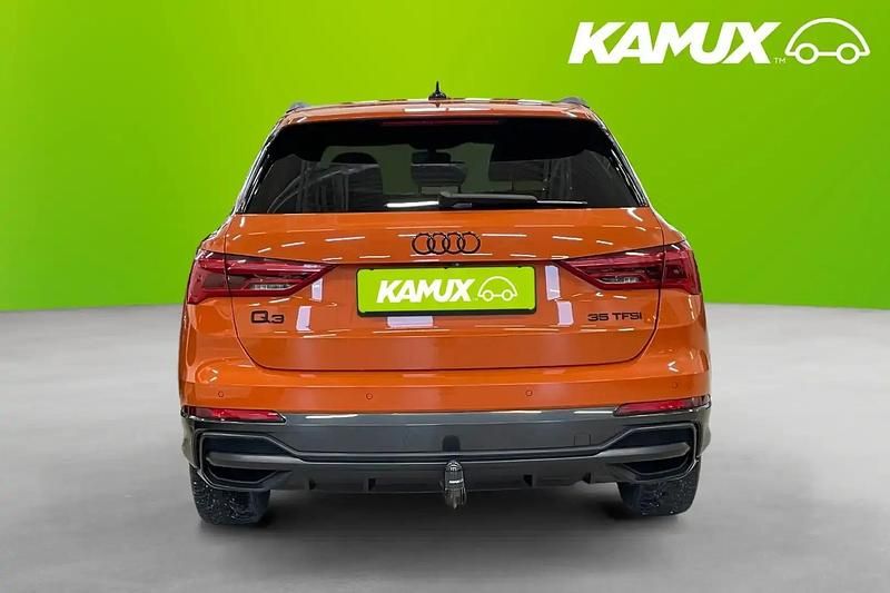 Begagnad Audi Q3 S-Line 150 HK (110 kW) 2019 Orange SUV