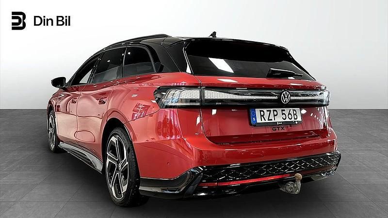 Begagnad VW ID.7 GTX 250 kW (340 HK) 2025 Röd Kombi