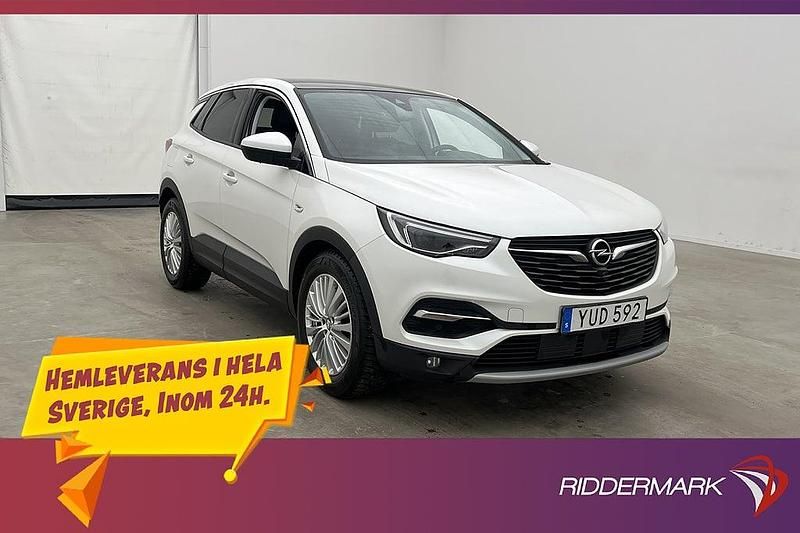 Vit Begagnad 2017 Opel Grandland X Dynamic SUV | 158 990 kr (Marknadspris) - Bild 1/3