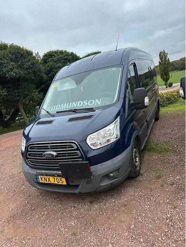 Blå Begagnad 2017 Ford Transit Kombi | 85 000 kr - Bild 1/4