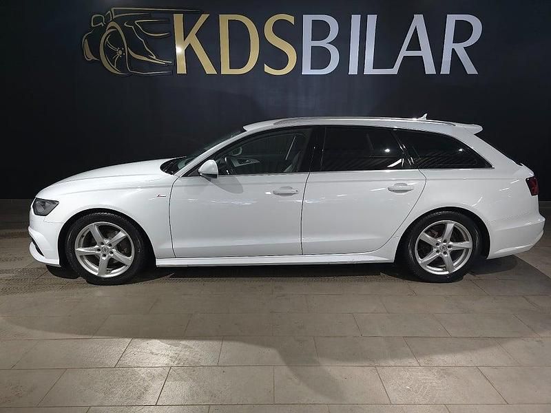 Begagnad Audi A6 Ambition 190 HK (139 kW) 2015 Vit Kombi