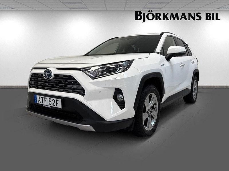Vit Begagnad 2020 Toyota RAV4 Hybrid Executive SUV | 309 900 kr (Marknadspris) - Bild 1/4