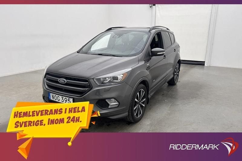 Grå Begagnad 2017 Ford Kuga ST-Line SUV | 139 700 kr (Marknadspris) - Bild 1/3