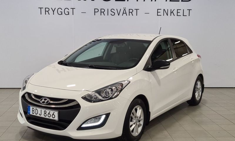 Såld Hyundai i30 5D 1,6l 135HK aut., begagnad 2014, 6 532