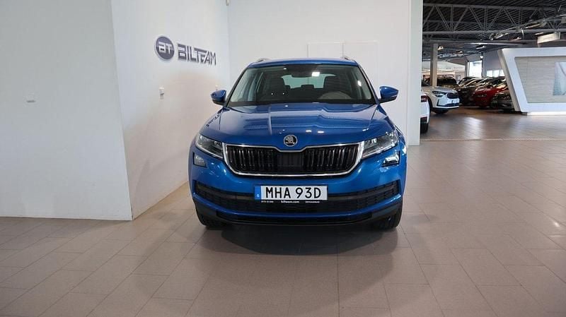 Blå Begagnad 2019 Skoda Kodiaq Style SUV | 293 900 kr (Superpris) - Bild 1/4