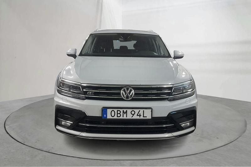 Begagnad VW Tiguan Allspace GT 200 HK (147 kW) 2019 Vit SUV