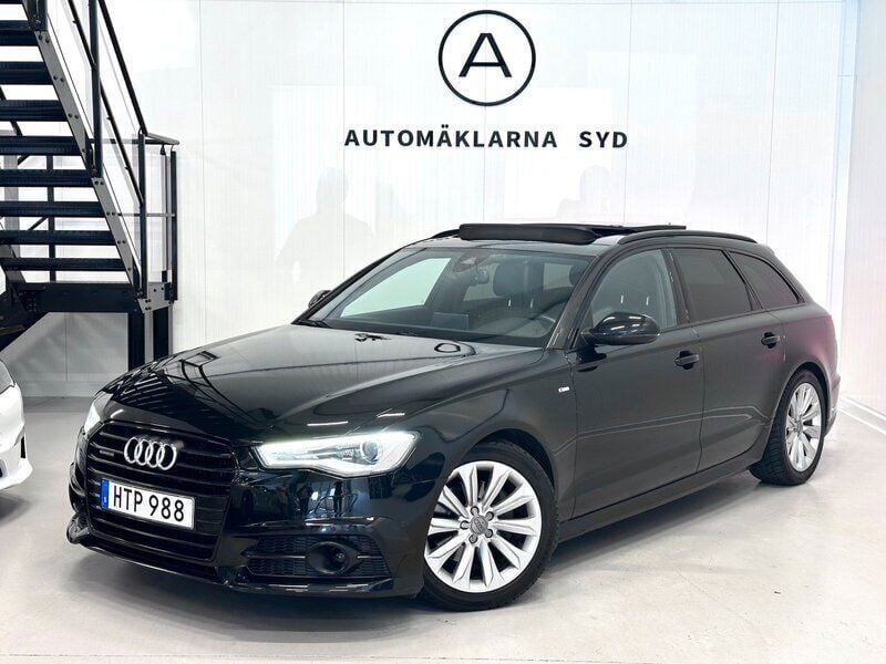 Svart Begagnad 2016 Audi A6 Ambition Kombi | 229 900 kr (Lite dyr) - Bild 1/4