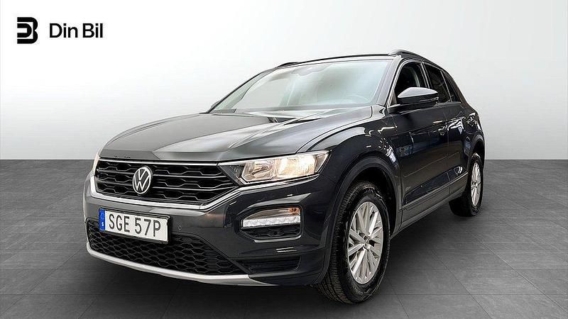 Grå (urano grey) Begagnad 2021 VW T-Roc Style SUV | 259 900 kr (Lite dyr) - Bild 1/4
