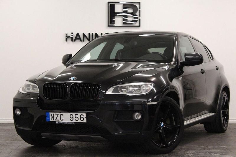 Svart Begagnad 2014 BMW X6 M Sport SUV | 199 900 kr (Marknadspris) - Bild 1/4