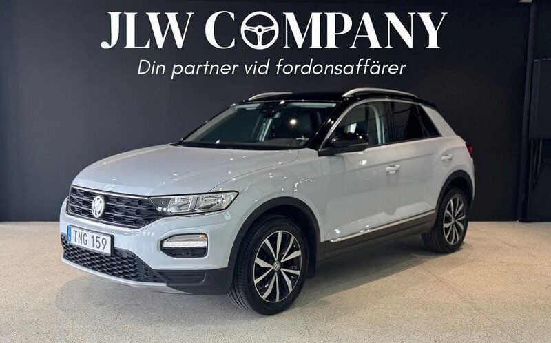 Vit Begagnad 2018 VW T-Roc SUV | 169 000 kr (Lite dyr) - Bild 1/4
