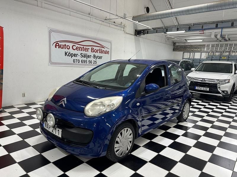 Blå Begagnad 2007 Citroën C1 Halvkombi | 29 000 kr (Lite dyr) - Bild 1/4