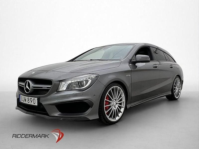 Begagnad Mercedes CLA45 AMG AMG 381 HK (280 kW) 2016 Mgrå Kombi