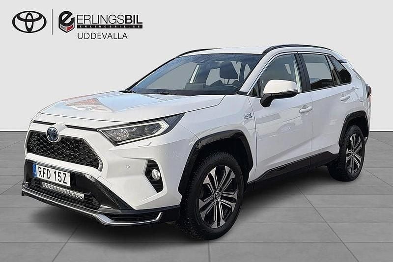 Vit Begagnad 2021 Toyota RAV4 Hybrid Edition SUV | 339 900 kr (Bra pris) - Bild 1/3