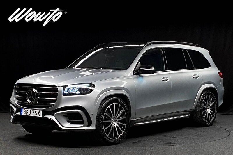 Silver Begagnad 2024 Mercedes GLS580 SUV | 1 195 800 kr - Bild 1/3