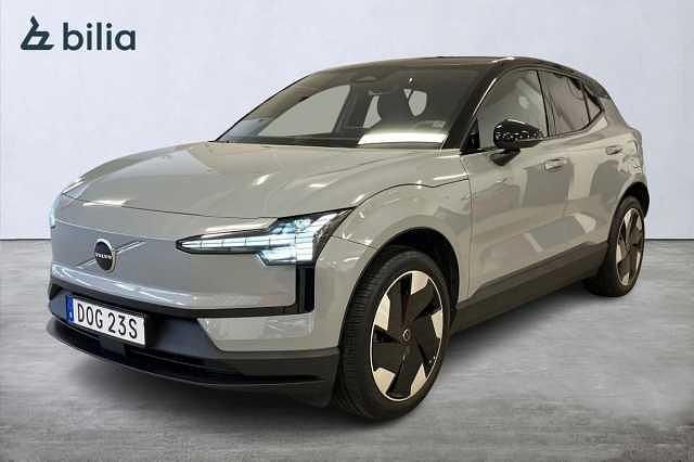 Grå Begagnad 2024 Volvo EX30 Single Motor Extended Range SUV | 349 900 kr (Marknadspris) - Bild 1/3